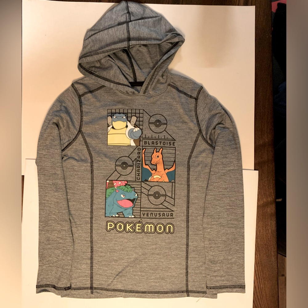 Pokémon hooded shirt